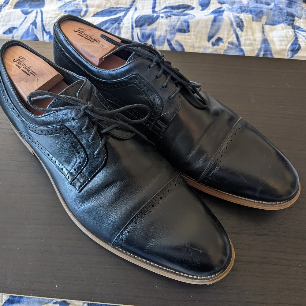 Stacy Adams Dickinson Cap Toe Oxford, Size 14W